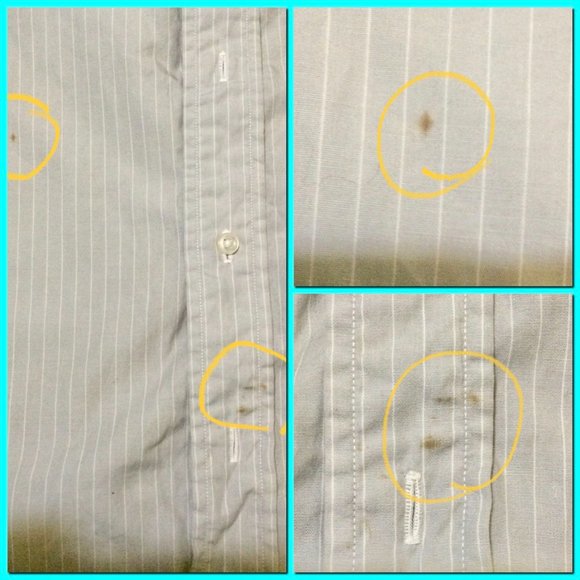 2 Vtg Dress Shirts, sz 16/34-35 - Picture 8 of 9